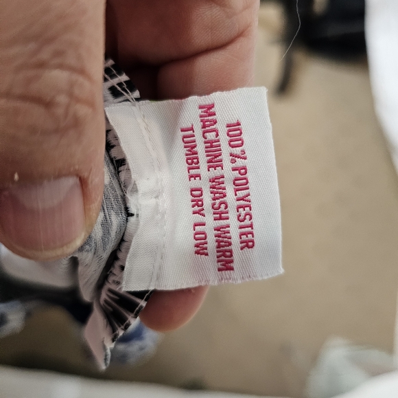 Gretchen Scott Designs Blue and White Midi Dress - Picture 7 of 7